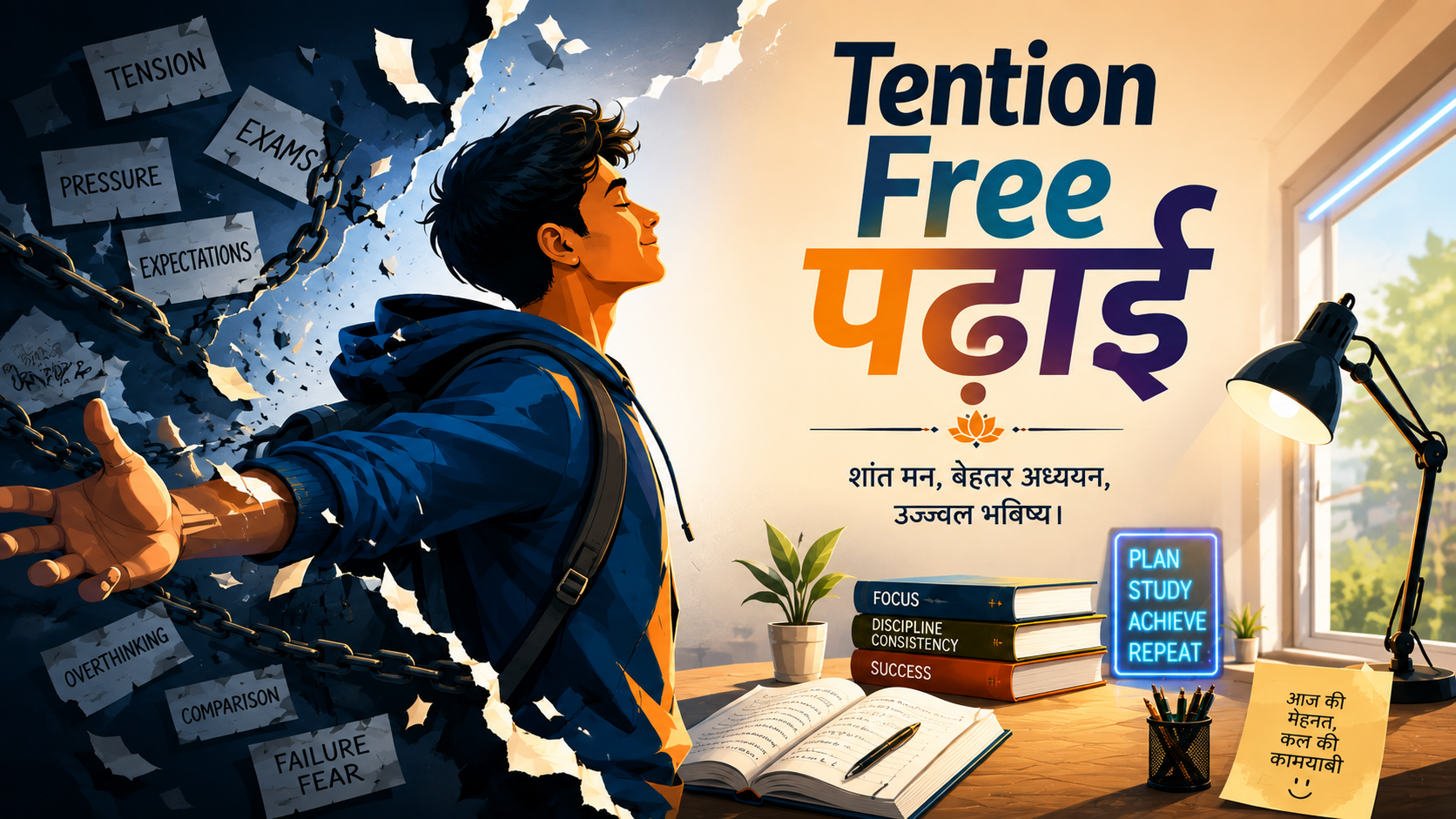 स्मार्ट स्टडी का साइंटिफिक फॉर्मूला: कम पढ़ाई में भी पाएं शानदार मार्क्स